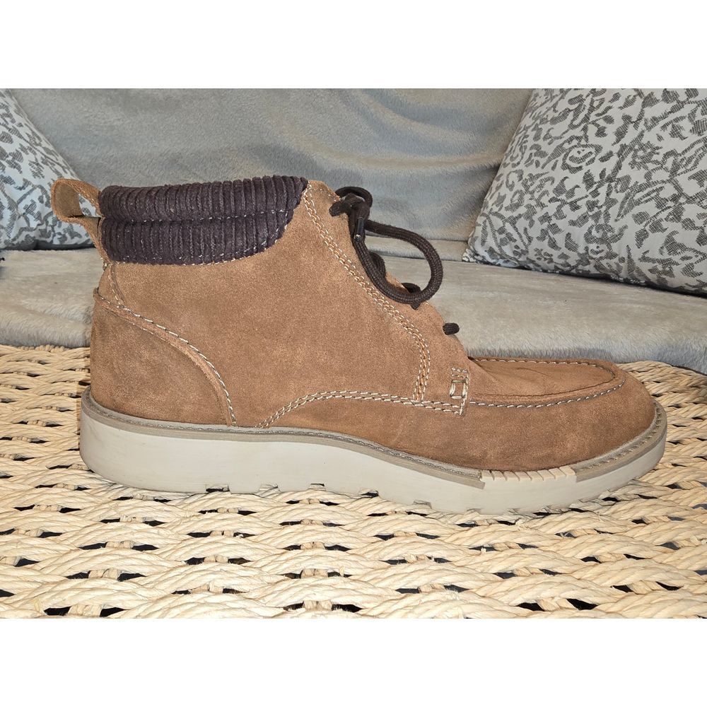 Clarks Tan Suede Men's Boots - Picture 5 of 7